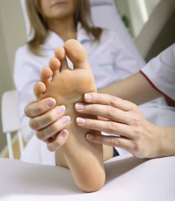 Professionel fodpleje behandling